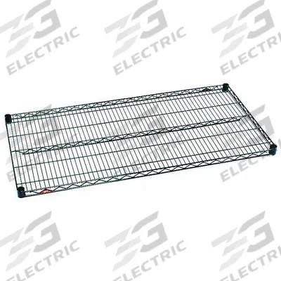 METRO Wire Shelf: 48 in x 36 in, 5 Shelves, Split Sleeve, 800 lb Load Capacity - Antimicrobial Wire Shelves for Wet & Dry Use