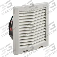 NVENT HOFFMAN Axial Fan: 70 cfm Airflow @ 0.000 in SP, 10 1/8 in Ht, 4 11/16 in Dp, Terminals, IP54 (MPN HF1026414). Key specifications — Includes: Mounting Hardware; Housing Material: Plastic; Brand: NVENT HOFFMAN.