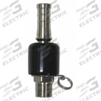 SANI-LAV Swivel Hose Adapter: Stainless Steel, Stainless, 4 1/4 in Overall Lg, Barb (MPN N26S). Key specifications — Inlet Connection Type: Barb; Brand: SANI-LAV; Color/Finish: Stainless; Includes: Trigger Lock Ring; Material: Stainless Steel; Product Type: Hose Adapter.