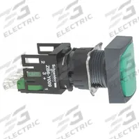 SCHNEIDER Flush Push Button Operator: Non-Illuminated, Flush Profile, Non-Metallic, 16 mm, 1NO/1NC (MPN XB6DA35B). Key specifications — Brand: SCHNEIDER; Action: Momentary; Series: XB6; Terminal Connection: Quick Connect; Push Button Material Type: Non-Metallic.