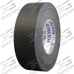POLYKEN Gaffer's Tape: 1 1/2 in Wd, 55 yd Lg, 11.5 mil Thick, Black, Cloth, Vinyl Coated Cloth (MPN 510). Key specifications — Series: 510; Backing Material: Vinyl Coated Cloth.