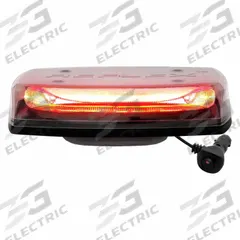CODE 3 Mini Light Bar: Emergency Vehicle Mini Light Bar, Red, 40.8 W Watt, Clear, SAE J845 Class 1 (MPN C5550CR-VM). Key specifications — Brand: CODE 3; Lens Color: Clear; Number of Flash Patterns: 35; Installation Type: Removable; Operating Voltage: 12-24V DC.