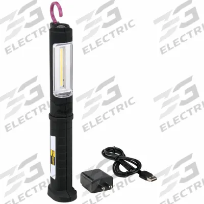 APPROVED VENDOR Rechargeable Hand Lamp: LED, 240 lm Max Brightness, 240 lm Brightness Levels - Cordless Hand Lamps