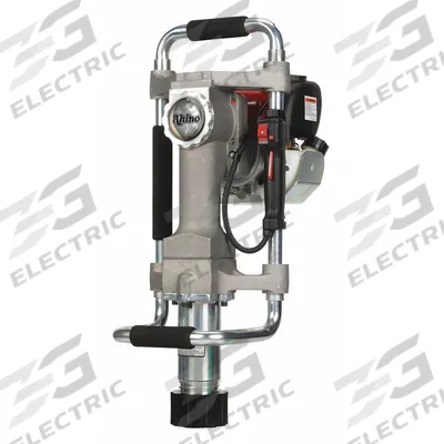 RHINO TOOL Gas-Powered Post Driver: 1/2 in Min Drive Rod or Stake Dia - Gas-Powered Post Drivers