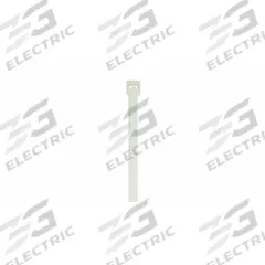 GRAINGER Cable Tie: 15 in Nominal Lg, 4 in Nominal Max. Bundle Dia., 0.3 in Wd, Natural, 100 PK (MPN 911ZE2). Key specifications — Outdoor Use: No; Color: Natural.