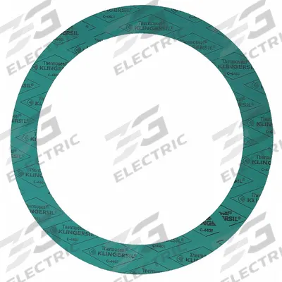 APPROVED VENDOR Ring Flange Gasket: Class 150, Aramid, Buna-N Binder, For 14 in Pipe - Aramid/Buna-N Ring Gaskets