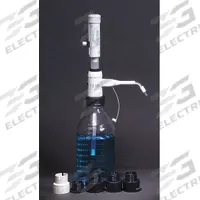 UNITED Bottle Top Dispenser: 10 mL Volume Capacity - mL, 1 mL – 10 mL, +0.5/-0.050% Accuracy, Bottle (MPN BTDR-3). Key specifications — Brand: UNITED; Accuracy: +0.5/-0.050%.
