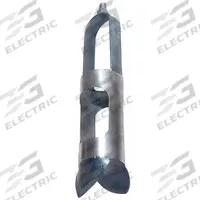 AMS Mud Auger Head: Stainless Steel Bail/Stainless Steel Cylinder, 2 1/4 in Overall Dia (MPN 318.04). Key specifications — Connection Type: Quick Connect; Brand: AMS; Product Type: Mud; Material: Stainless Steel Bail.