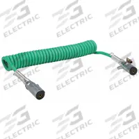 VELVAC Power Cable: Single Pole, Plastic, 4 ga Wire Gauge, Trailers Lift Gate Batteries (MPN 590264)