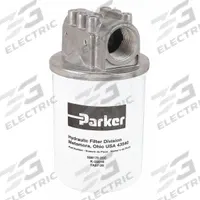 PARKER Hydraulic Spin-on Filter: 50 gpm Max. Flow, 150 psi Max. Pressure, Paper (MPN 50AT125CBPCN20H). Key specifications — attr95846: Paper; attr98907: PARKER; attr95844: 25.