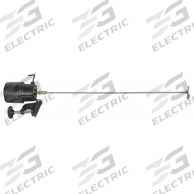 Dayton Tank Mixer: 115V AC, 30 in Shaft, Side, Clamp, TEFC, Single-Phase Phase - Electric Propeller Mixers