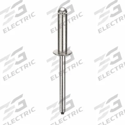 APPROVED VENDOR Blind Rivet,2 in L,0.188 in dia,PK250: Inch, 2 in Overall Lg, 49/64 in Body Lg - Domed-Head Blind Rivets