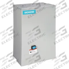 SIEMENS NEMA Magnetic Motor Starter: Non-Reversing, 3 Poles, NEMA Size 3, 90 A, 120V AC Coil (MPN 14HUG32BF). Key specifications — attr211388: SIEMENS; attr951451: 1NO; attr951453: 110/120V AC; attr951489: Three; attr951498: Screw Terminals; attr984425: 1NO; attr984429: Pilot Light; attr997361: None (Not Applicable to Electronic Overloads).