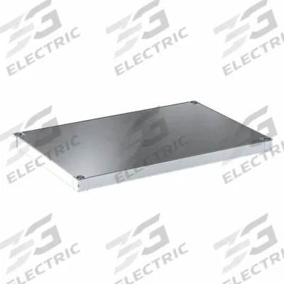 NEW AGE INDUSTRIAL Shelf: 36 in x 24 in, Solid Shelf, 800 lb Shelf Capacity, 16 ga - Shelves for Aluminum Open Metal Shelving