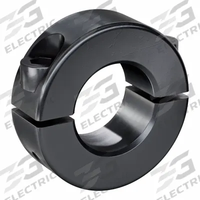 RULAND MANUFACTURING Shaft Collar: 2-Piece, Metric, Round, Clamp-On, 22 mm Bore Dia - Steel Shaft Collars