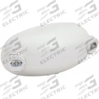 Emergency Light: LED, Damp Location Rated, 1.2 W Lamp Watt, 120 to 347V AC, 4.8 W Emergency Watt (MPN ELM2L UVOLT LTP M12). Key specifications — Environmental Rating: Damp Location Rated; Sub-brand: Contractor Select; Remote Capable: Yes; Adjustable Lamp Heads: Yes; Brand: LITHONIA LIGHTING; Standards: California Energy Commission Title 20 Section 1605.3; Series: ELM2L; Features: Constant Light Output Over Entire Discharge Period.