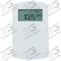 DWYER Carbon Dioxide Sensor: Carbon Dioxide, BTL Listed/CE Compliant, Gas Detector, CO2, Wall, 15 yr (MPN CDTC-5N000-LCD). Key specifications — Brand: DWYER; Operating Voltage: 10 to 42V DC/10 to 30V AC; Display Type: Digital; Gas Detected: Carbon Dioxide; Measurement Range: Carbon Dioxide (0 to 5000 ppm); Product Type: Fixed Gas Detector; Mounting Location: Wall; Series: CDTC.