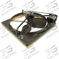 Whole House Fan: Ceiling Mount, 36 in Blade, 10,600 cfm Max., 2,500 sq ft Coverage, Belt Drive (MPN 1LXN8). Key specifications — Mounting Location: Ceiling; Quiet Design: No; Speed Controllable: Yes; Rough Opening Type: Square; Brand: DAYTON; Fan Style: Whole-House; For High-Static Pressure Applications: No; High-Efficiency Motor: No.