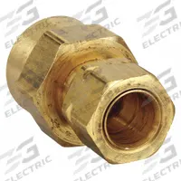 PARKER Compression Fitting Adapter: 3/8 in OD x 3/8 in Pipe Fitting Size, Compression x FNPTF, 10 PK (MPN 66CA-6-6). Key specifications — Brand: PARKER.
