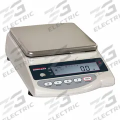 RICE LAKE WEIGHING SYSTEMS Industrial Balance: AC Adapter, 5 5/8 in x 6 3/4 in, Not IP Rated (MPN 107233). Key specifications — Readability: 0.1g; Power Source: Electric; Weighing Units: ct; Brand: RICE LAKE WEIGHING SYSTEMS; Washdown: No.