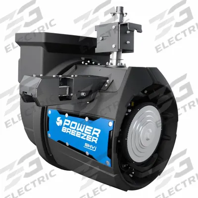 POWER BREEZER Mounted Misting Cooler: 126,500 BtuH Cooling Capacity - Mounted Misting Coolers