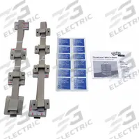 HPLC 6-Stack Fastener Kit: Nylon, Item to Item Bracing, Screw (Fixture) /Adhesive (Surface) Mount (MPN RD.HP.6G.1). Key specifications — Material: Nylon; Bracing Style: Item to Item; Includes: (2) 2 in x 2 in Countertop Buckles with 3M® VHB Adhesive.