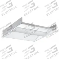 COLUMBIA LIGHTING Recessed Troffer: 2 ft Lg, 2 ft Wd, 3,833 lm, 5000K, 32 W, 120 to 277V AC (MPN LCAT22-50HLG-EDU). Key specifications — attr1261884: 120 to 277V AC; attr1261878: COLUMBIA LIGHTING; attr1261883: U-Bend T8; attr1261870: 5000K; attr1261880: Yes.