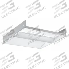COLUMBIA LIGHTING Recessed Troffer: 2 ft Lg, 2 ft Wd, 3,833 lm, 5000K, 32 W, 120 to 277V AC (MPN LCAT22-50HLG-EDU). Key specifications — attr1261884: 120 to 277V AC; attr1261878: COLUMBIA LIGHTING; attr1261883: U-Bend T8; attr1261870: 5000K; attr1261880: Yes.