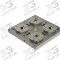 JERGENS Subplate: ZPS, Square, Steel, 400 mm W x 400 mm L x 39 mm H, 105.82 lb Wt, 16 Studs, 30131. Key specifications — attr1036219: Subplate; attr1036220: JERGENS; attr1091702: K20.3; attr1091714: (4) Low Pressure Pneumatic Clamping Modules.