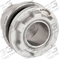 CALBRITE Hubs (Myers) for RMC/IMC: 2 1/2 in Trade Size, 3 5/8 in Overall Lg, 316 Stainless Steel (MPN S62500LT00). Key specifications — Insulated: Yes; Thread Size: 2-1/2"; Thread Type: NPT; Brand: CALBRITE.