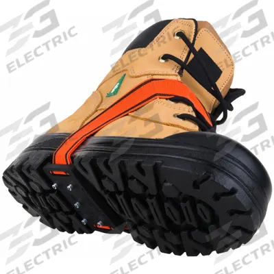 K1 SERIES Traction Device: Traction Device, 5 Spikes Per Shoe, 1 1/2 in Overall Wd - Studded Mid-Sole Traction Devices