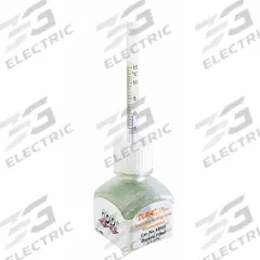 DURAC PLUS Bottle Thermometer: 50°C to 200°C, +/-2.5°C/+/-5°C Above 100°C, 30 mL Bottle Volume (MPN B60600-1300). Key specifications — Bottle Fill Medium: Glass Beads; Temperature Units: Celsius; Accuracy: +/-2.5°C; Brand: DURAC PLUS.