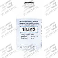 TRACEABLE Buffer - pH 10.012: ACS, 16 oz Volume, Liquid, 10.012 pH, Plastic, Bottle, Solution, 1 (MPN 4282). Key specifications — Brand: TRACEABLE; CAS Number: 144-55-8; Chemical Family Type: Solution; Chemical Grade: ACS; Concentration: 10.012 pH; Container Material: Plastic; Container Type: Bottle; Form: Liquid.