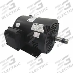 DAYTON General Purpose Motor: Rigid Base Mount, Open Drip Proof, 10 hp, 230/460V AC, 3,535 RPM (MPN 36VF42). Key specifications — Brand: DAYTON; Nameplate Voltage @ 60 Hz: 230/460V AC; Full Load Current @ 60 Hz: 24.8/12.4 A; Nameplate RPM @ 60 Hz: 3,535 RPM; Motor Enclosure: ODP.