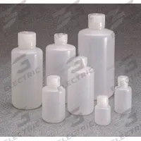 NALGENE Storage Bottle: LDPE, 8 fl oz, 250 mL, Natural, 24 mm Screw Closure Size, Closure Included (MPN 2003-0008). Key specifications — Body Color: Natural; Closure Attached: Attached; Brand: NALGENE; Pre-Cleaned: None; Closure Included: Yes.