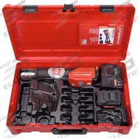 ROTHENBERGER Press Tool: 18V Li-Ion, Std, Inline, For 1/2 in to 4 in Pipe (MPN 1000001929). Key specifications — attr518742: ROMAX 4000; attr518712: Bare Tool.