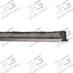 PEMKO Door Weatherstripping: Brush Insert, 84 in Lg, 3/8 in Wd, 7/16 in Ht (MPN 369 AP X 84"). Key specifications — Flange Material: Aluminum; Brand: PEMKO.
