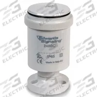 EDWARDS SIGNALING Base for Stacklight 48mm: Tower Light Base, For 200 Class, 2 5/16 in Overall Ht (MPN 248BC). Key specifications — Brand: EDWARDS SIGNALING; Compatible with Series: 200 Class; Connection Type: Interlock; Housing Color: Gray; IP Rating: IP65; Manufacturer Part Number: 248BC.