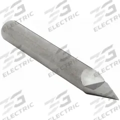 APPROVED VENDOR Engraving Tool: Pointed, Carbide, 60° Tip Angle, 0.008" Tip Dia, 5/8" Split Lg (MPN 716-500300)