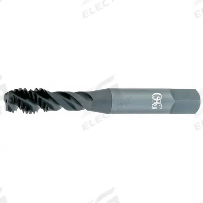 OSG Screw Thread Insert STI Tap: Spiral Fute, #3-48 UNC, H2 / 2B-3B, 2 Flute - Spiral-Flute STI Taps for Steel & Stainless Steel