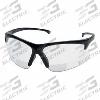 KLEENGUARD Reader Safety Glasses: Clear Lens Color, Wraparound Frame, Hard Coat, Bottom, +1.0 (MPN 19876). Key specifications — Brand: KLEENGUARD; Series: V60 30-06 RX; Diopter Strength: +1.0; Lens Color: Clear.