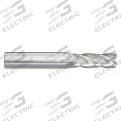 APPROVED VENDOR Square End Mill: Carbide, TiCN Coated, 4 Flute, 3.5 mm Mill Dia, 12 mm LOC (MPN 206-001320C)