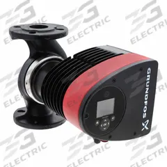 Circulating Pump: 7/8 hp HP, 115V AC, Cast Iron, Variable, 175 gpm, 49 ft Max. Head, Inline (MPN 98126816). Key specifications — Nameplate Voltage: 115V AC; Connection Type: Flange; Brand: GRUNDFOS; Includes Volute: Volute Included; Efficiency: Standard Efficiency; System Type: Potable Water.