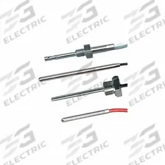 OMEGA Long-Life & High-Accuracy RTD Probes: -100°C to 250°C, 3 in Probe Lg, For Air/Water Media Type (MPN P-L-A-1/8-3-1/8-T-6). Key specifications — Connector Type: Wire Leads; Cable Length: 6 ft; Brand: OMEGA.