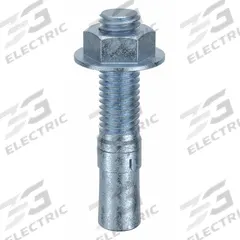 MKT FASTENING Wedge Anchor: 2 3/4 in Overall Lg, 1/2 in Dia, 1/2"-13 Thread Size, Steel, 10 PK (MPN 2612234). Key specifications — Brand: MKT FASTENING; Anchor Type: Wedge; Finish Type: Zinc Plated.