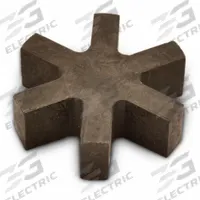 BOSTON GEAR Synthetic Rubber Spider Insert: FC12 Coupling Size, 1 1/4 in Outside Dia, Inch, 0.1 hp (MPN XFCR12). Key specifications — attr662280: 0.1 hp; attr662259: BOSTON GEAR.