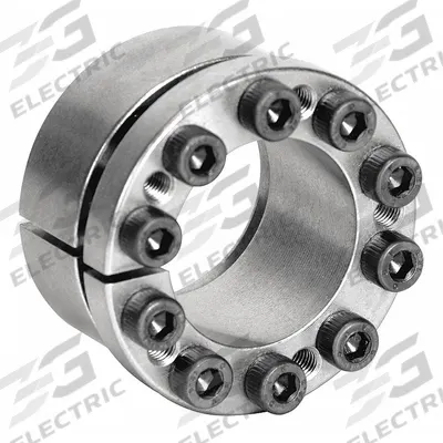 CLIMAX METAL PRODUCTS Keyless Bushing: Flanged, For 28 mm Shaft Dia, 1 7/8 in OD - Multi-Screw Locking Assembly Keyless Bushings