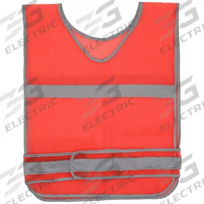 ABILITY ONE High-Visibility Vest: Men's, ANSI Class 2, U, Universal, Orange, Mesh Mesh - Class 2 U-Back Vests