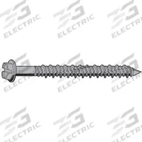 APPROVED VENDOR Concrete Anchor Screw: 1 1/4 in Overall Lg, 1/4 in Dia, Steel, Blue Ruspert, 100 PK (MPN U70525.025.0125). Key specifications — Material Grade/Class: Case Hardened; Removable: Removable; System of Measurement: Inch; Tip Type: Self-Tapping; Brand: APPROVED VENDOR; Screw Anchor Type: Concrete Screw Anchor; Anchor Type: Screw.