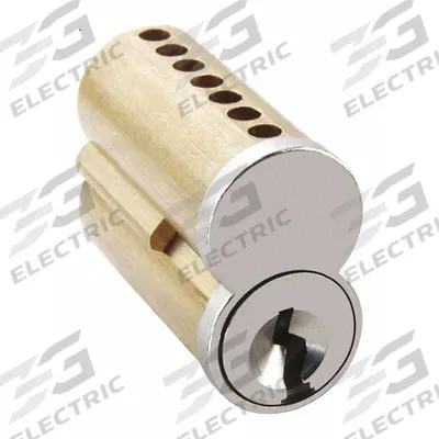 DORMAKABA Interchangeable Core Cylinder: Cylindrical, Interchangeable Core, Uncombinated - Interchangeable Cores